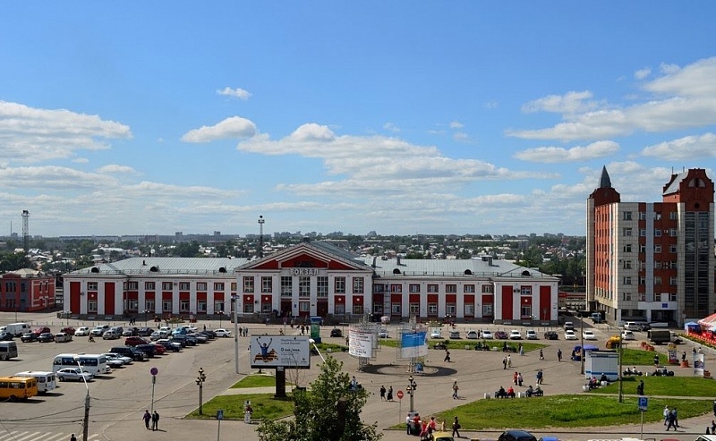 Барнаульский железнодорожный вокзал 