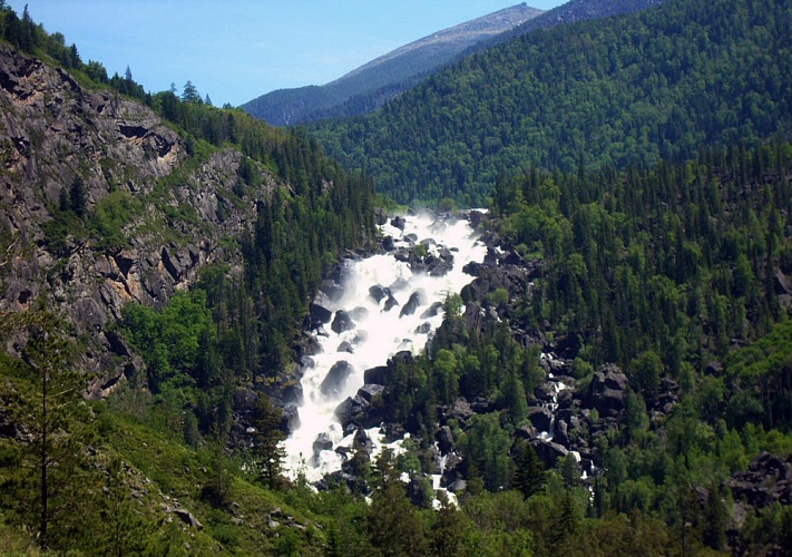 Учар или Чульчинский водопад
