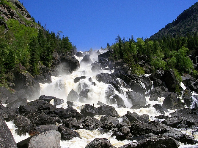 Учар или Чульчинский водопад